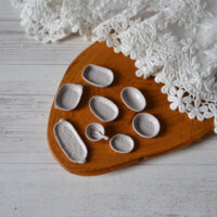 Мініатюрна столовий сервіз 9 предметів Пудровий маликий APL038