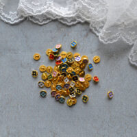 Міні ґудзики Ван Кліф 6мм Мікс 10шт B170