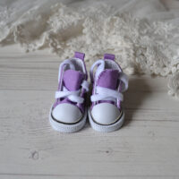 Кеди для ляльок фіолетові 5*2.7см YK13 УЦІНКА