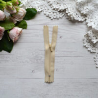 Блискавка для одягу 12см Бежева AZN101