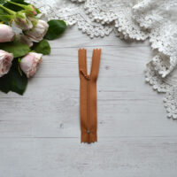 Блискавка для одягу 12см Коричнева AZN108