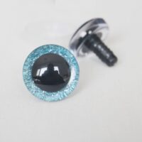 Очі кольорові для іграшок трапеції Світло-блакитні 9мм 1 пара G107