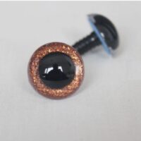 Очі кольорові для іграшок трапеції Помаранчеві 9мм 1 пара G92