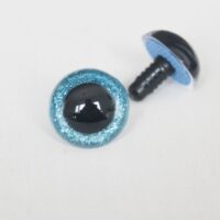 Очі кольорові для іграшок трапеції Блакитні 9мм 1 пара G98