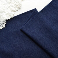 Джинс для рукоділля в темно-синій Щільність 300гр/м2 Відріз 37*50см TKG066